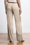 Silk 95 Five Amalfi Pants in Almond