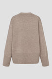 Second Female Alpha Knit O Neck in Rock