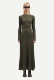 Samsoe Sacrane Dress in Green