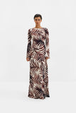 Malina Jennelie Dress in Brown