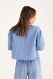 120% Lino Short Shirt in Pacific