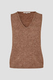 Second Female Pollenza Knit Top in Carafe