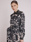 Berenice Relana Astro Dress in Black