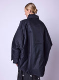 Berenice Volcan Oversized Jacket in Black