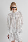 Mei Meij Stitch Shirt in White
