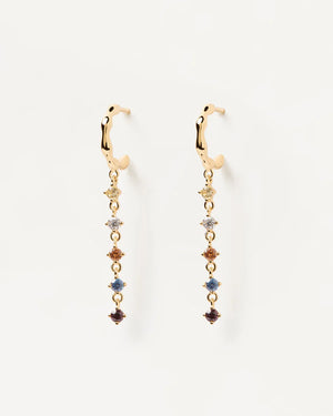 Pdpaola Sage Earrings in Gold