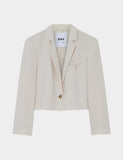 Day Birger Et Mikkelson Edie Jacket in Ivory