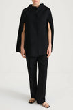 Style In Thea Cape Jacket in Black