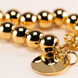 Vanessa Baroni Mini Beads Necklace in Gold