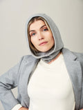 Helen Moore Cashmere Hood in Grey