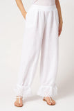 120% Lino Pants in White