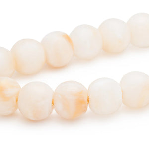 Vanessa Baroni Small Beads Necklace in Pearl Marble