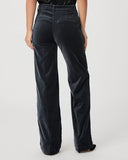 Paige Sasha Pockets Pants Velvet in Calico Blue