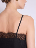 Berenice Taylor Star Silk Cami in Black