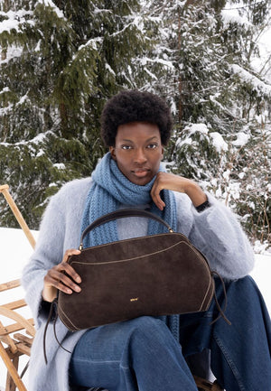 Abro Necessity Bag in Dark Brown