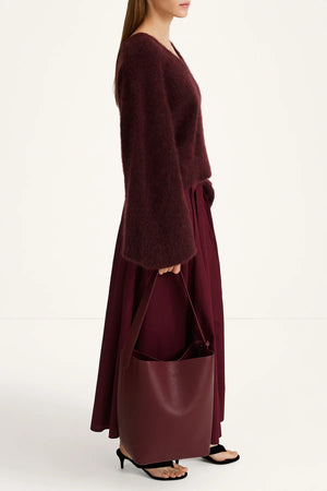 Style In Jorina Skirt in Bordeaux