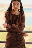 Devotion Nomad Blouse in Chocolate