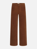 Frame Le Slim Palazzo Modernist Pocket in Maple Brown
