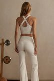 Varley Always Flare Legging 32” in Snow White