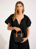 Seafolly Micro Tote Bag in Black