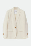 Day Birger Et Mikkelson Hector Classic Blazer in Cream