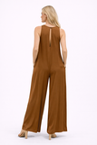 Silk 95 Five Joburg Jumpsuit in Nutmeg