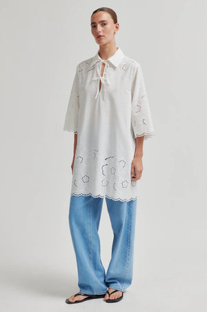 Second Female Millea Tunic Dress in White