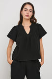 Rails Sayer Top in Black
