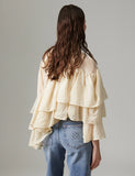 Day Birger Et Mikkelson Toro Linen Top in Rice