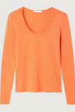 American Vintage Sonoma Long Slv in Orange