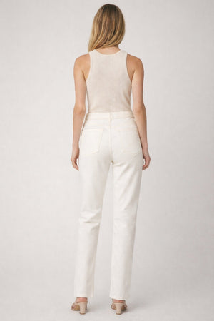 Frame Le Sleek Straight in Au Natural