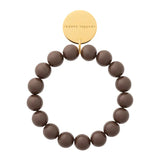 Vanessa Baroni Mini Flex Bracelet in Chocolate Brown