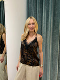Not Shy Holly Cami in Animal Print
