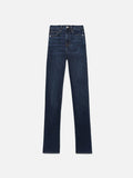 Frame Le High Straight Long Jean in Majesty