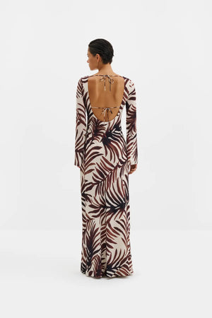 Malina Jennelie Dress in Brown