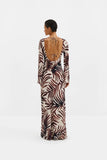 Malina Jennelie Dress in Brown