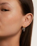 Pdpaola Nexa Earrings in Gold