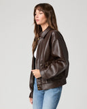 Paige Ashland Jacket in Dark Brown