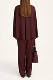 Style In Marby Blouse in Bordeaux