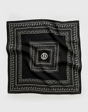 Le Scarf Paisley Scarf Small in Black