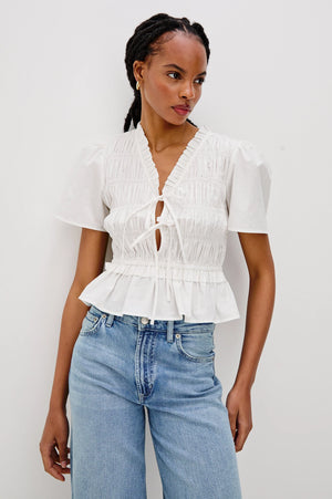 Rails Portia Top in White