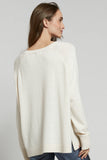 Maevy Lion Round Neck in Off White