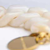Vanessa Baroni Great Bracelet in Pearl Marble