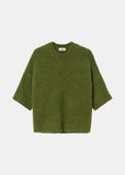 Zenggi Relaxed Round Neck in Green Haze