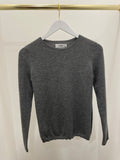 Not Shy Becka Round Neck in Light Grey