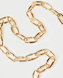 Pdpaola Loop Necklace in Gold