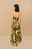 Farm Rio Botanical Forest Maxi Skirt