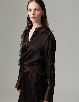 Day Birger Et Mikkelson Mola Top in Ganache