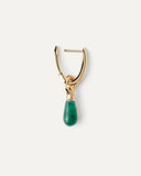 Pdpaola Aventurine Jupiter Drop in Green