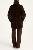 Style In Hilani Coat in Coffee